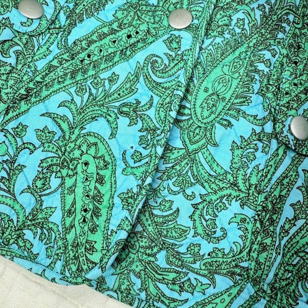 Charter Club Quilted Paisley Jacket – Size L (Fits True L) - Picture 2 of 7